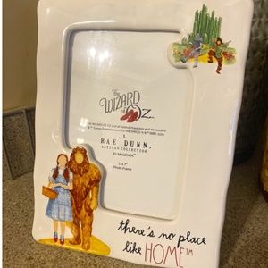 RARE Rae Dunn | Wizard Of Oz "There's No Place Home" Picture Frame, 5" x 7".